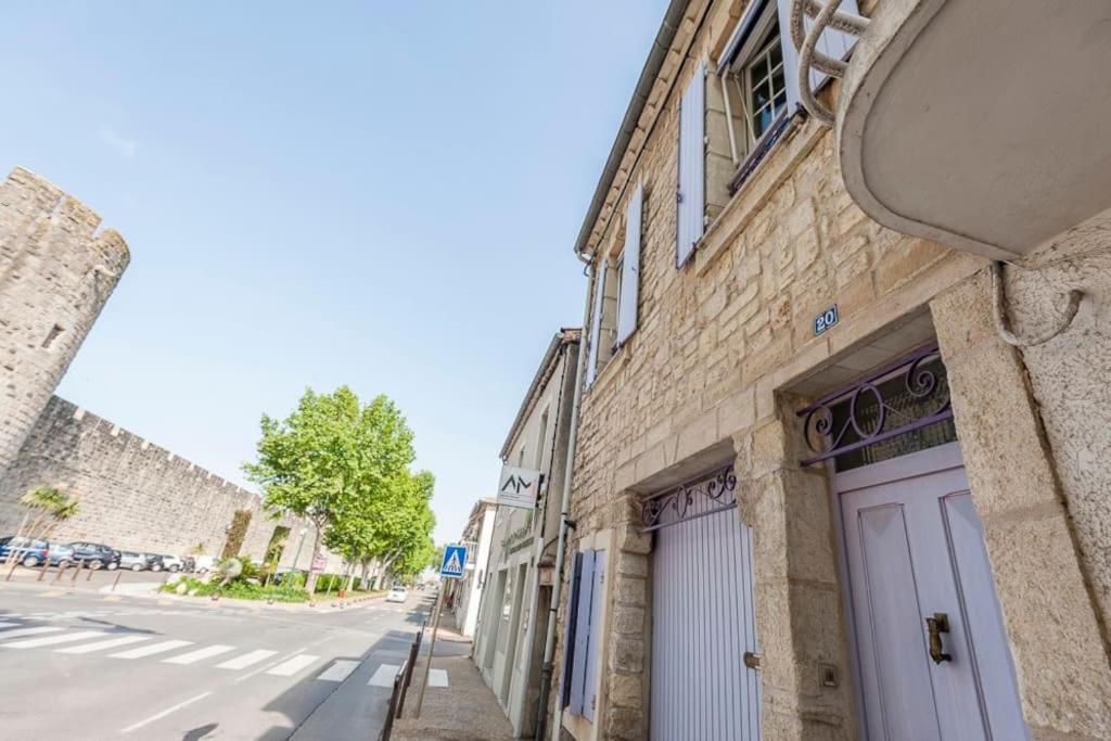 Lesehan Appartement Aigues Mortes Vue Remparts Extérieur photo